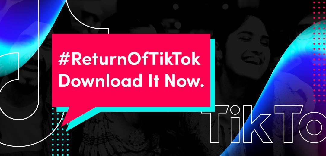 ReturnofTikTok: TikTok reclaims No.1 position on app stores in India TikTok Newsroom
