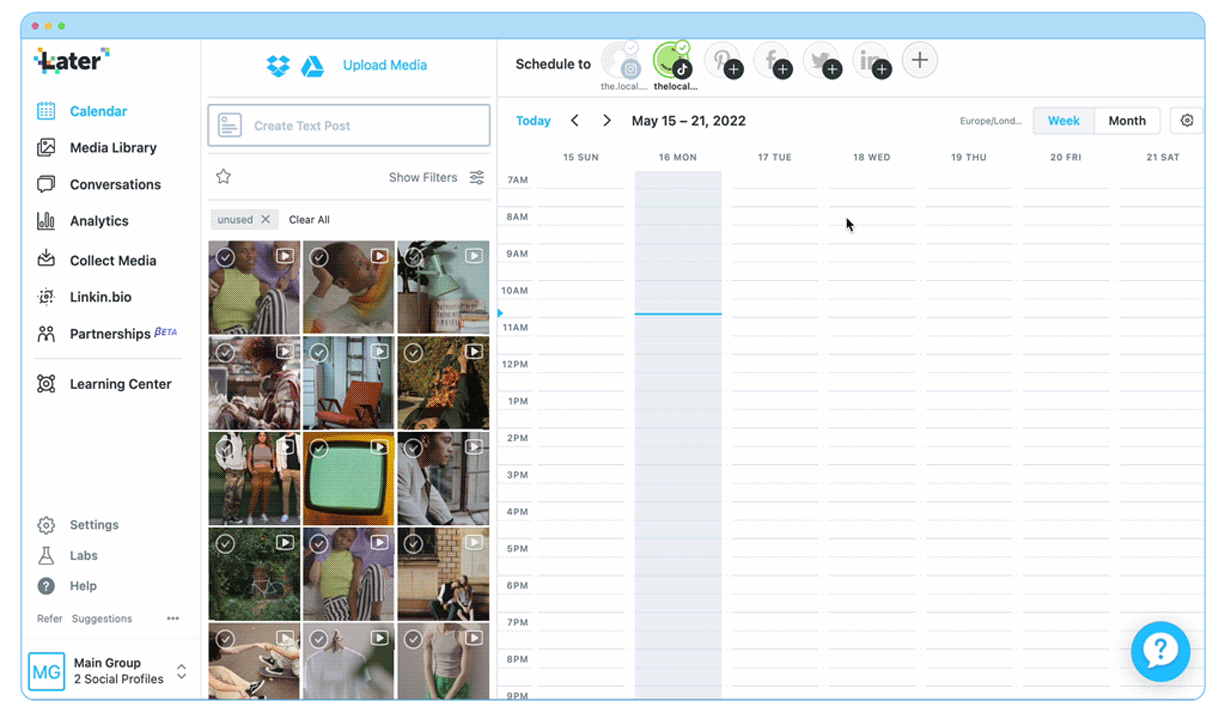 How To Use A Content Scheduling Platform On Tiktok Tiktok For Business Blog How To Use A Content Scheduling Platform On Tiktok Tiktok For Business Blog